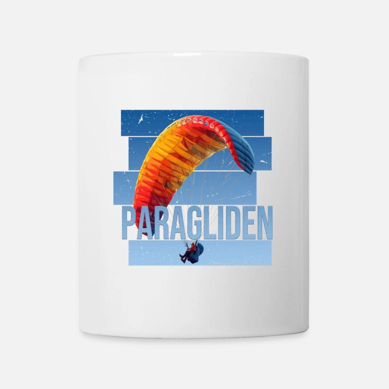 Paragliden - Tasse - Weiß