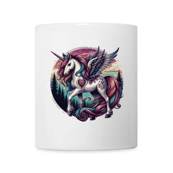 Licornes licornes - Mug blanc - blanc - Devant