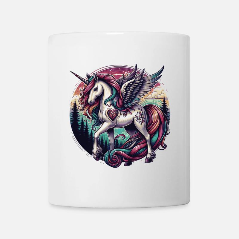 Licornes licornes - Mug blanc - blanc