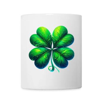 Four-leaf clover - Mug - white - Front
