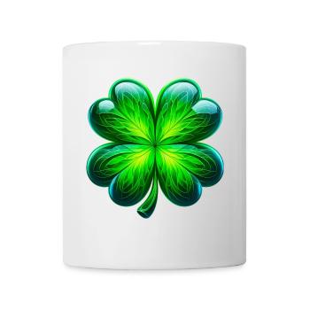 Four-leaf clover - Mug - white - Front