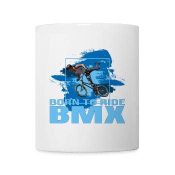 Born to Ride BMX - Tasse - Weiß - Vorne