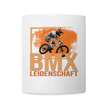 BMX Leidenschaft - Tasse - Weiß - Vorne