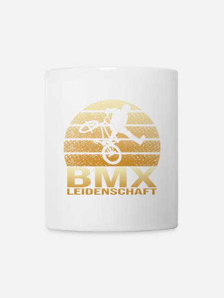 BMX Leidenschaft - Tasse - Weiß