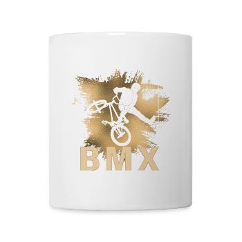 BMX - Tasse - Weiß - Vorne