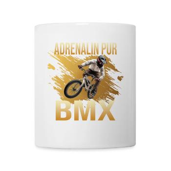 Adrenalin pur - Tasse - Weiß - Vorne