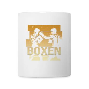 Boxen - Tasse - Weiß - Vorne