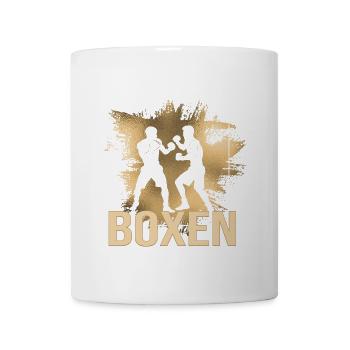 Boxen - Tasse - Weiß - Vorne