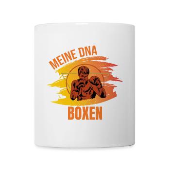 Meine DNA - Boxen - Tasse - Weiß - Vorne