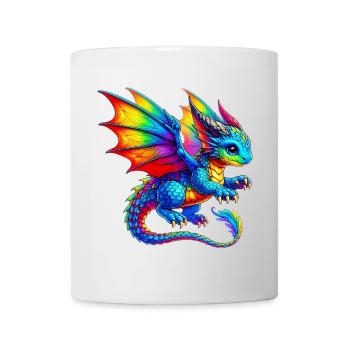 Dragon - Mug blanc - blanc - Devant
