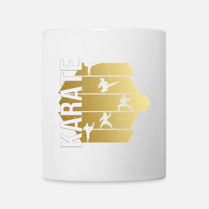 Karate - Tasse - Weiß