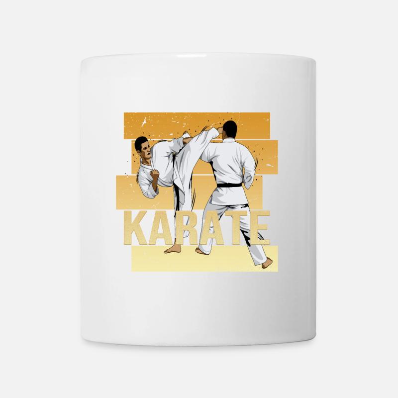 Karate - Tasse - Weiß
