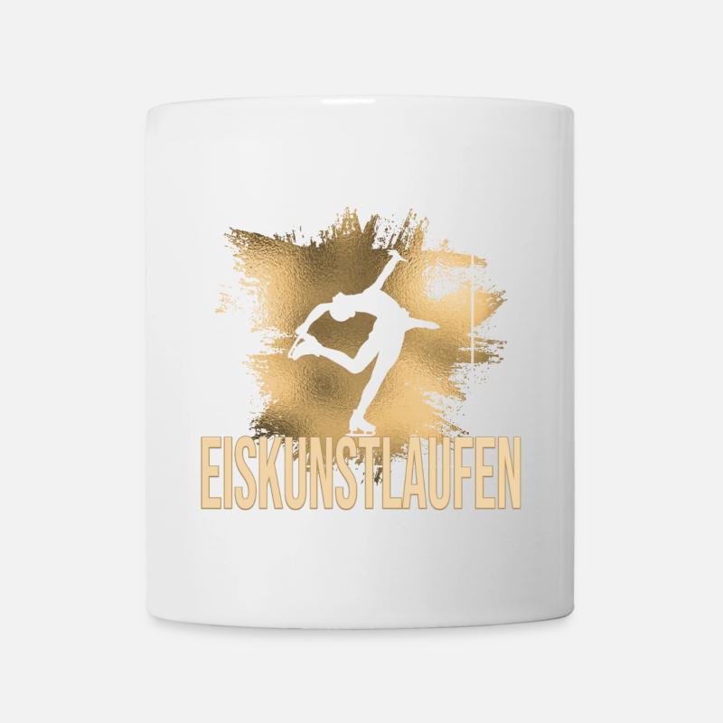 Eiskunstlauf - Tasse - Weiß