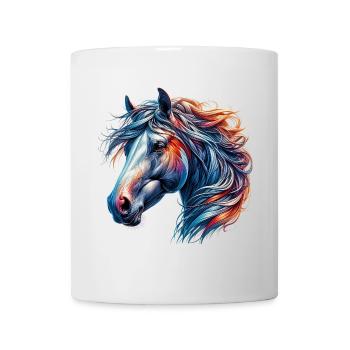 Cheval - Mug blanc - blanc - Devant