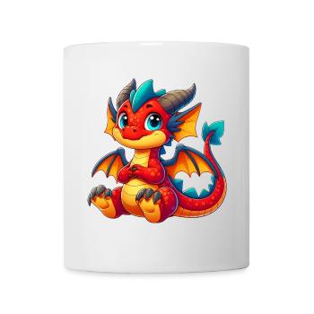 Dragon - Mug blanc - blanc - Devant