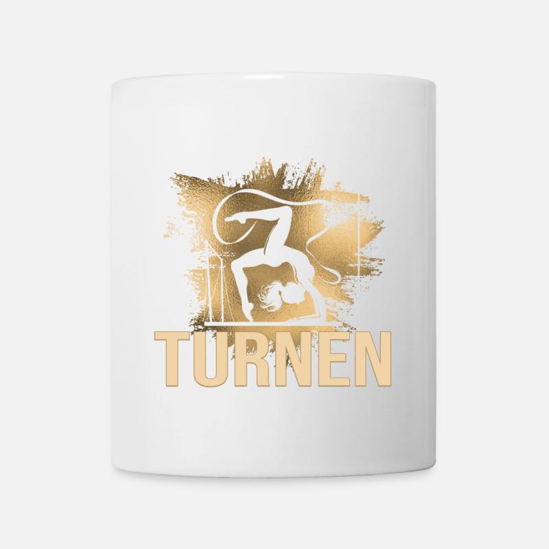 Turnen - Tasse - Weiß