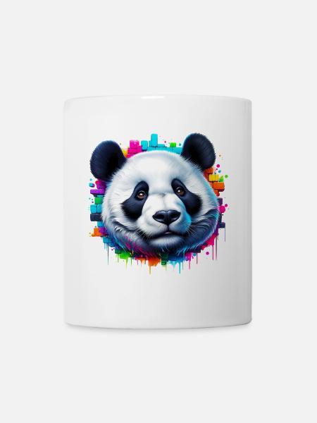 Panda - Tasse - Weiß