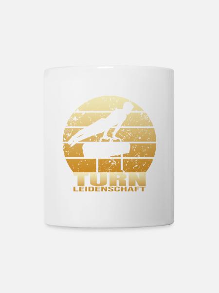 Turn Leidenschaft - Tasse - Weiß