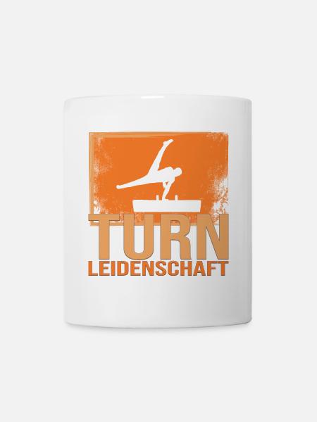 Turn Leidenschaft - Tasse - Weiß