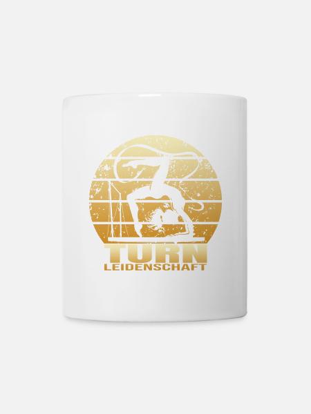 Turn Leidenschaft - Tasse - Weiß