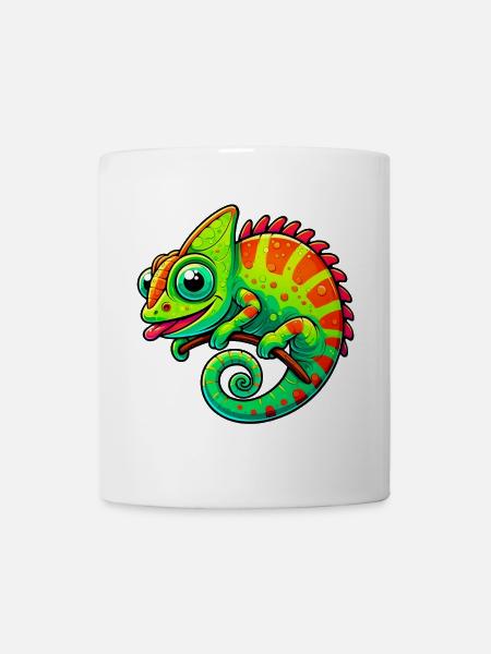 Chameleon - Mug - white