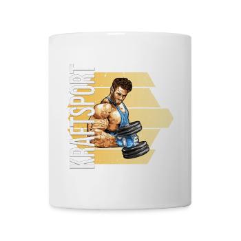 Kraftsport - Tasse - Weiß - Vorne