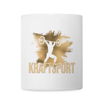 Kraftsport - Tasse - Weiß - Vorne