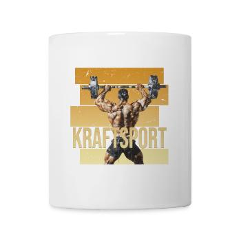 Kraftsport - Tasse - Weiß - Vorne