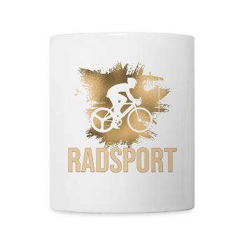 Radsport - Tasse - Weiß - Vorne