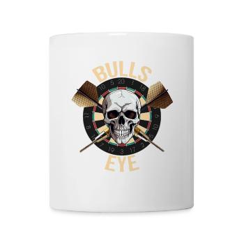 Bulls Eye - Tasse - Weiß - Vorne