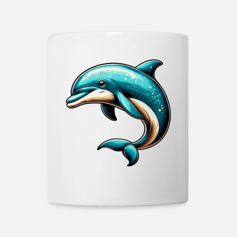 Dolphin - Mug - white