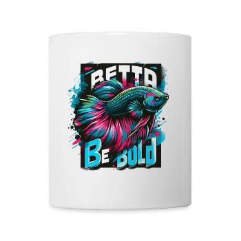Cooles Betta Splendens Design im Streatwear Stil - Tasse - Weiß - Vorne