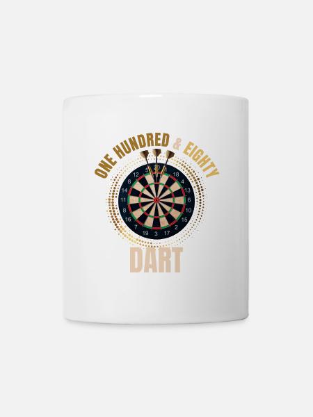 One hundred and eighty - Dart - Tasse - Weiß