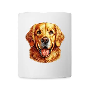 Golden Retriever Labrador Dog - Mug - white - Front