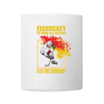 Eishockey ist mehr als ein Spiel es ist eine... - Tasse - Weiß - Vorne