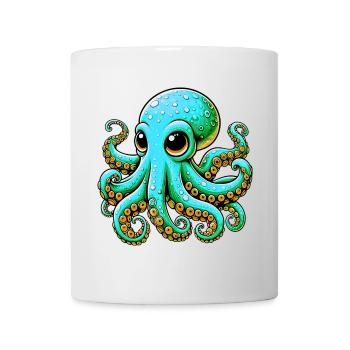 Octopus - Mug - white - Front