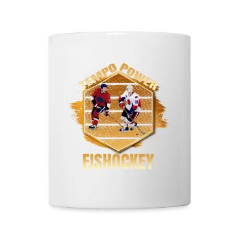 Tempo - Power - Eishockey - Tasse - Weiß - Vorne