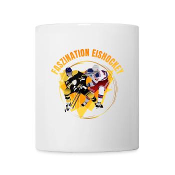 Faszination Eishockey - Tasse - Weiß - Vorne