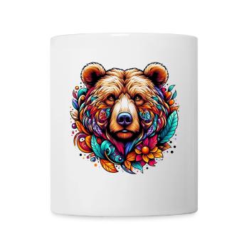 Bär - Tasse - Weiß - Vorne