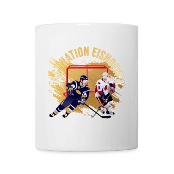 Faszination Eishockey - Tasse - Weiß - Vorne