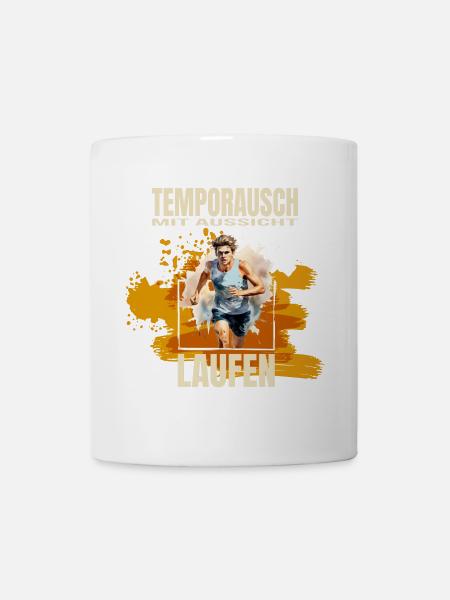 Temporausch mit Aussicht - Tasse - Weiß