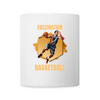 Faszination Basketball - Tasse - Weiß - Vorne