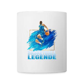 Basketball Legende - Tasse - Weiß - Vorne