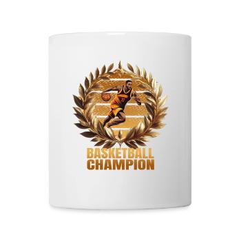 Basketball Champion - Tasse - Weiß - Vorne