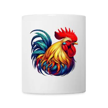 Rooster Hen - Mug - white - Front