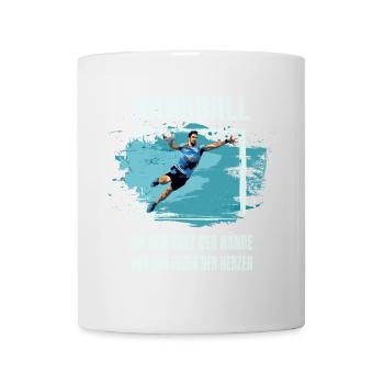 Handball - Tasse - Weiß - Vorne