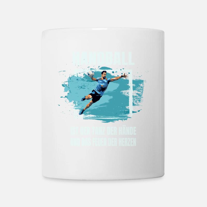 Handball - Tasse - Weiß