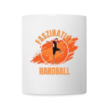 Faszination Handball - Tasse - Weiß - Vorne