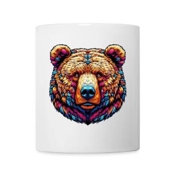 Ours - Mug blanc - blanc - Devant