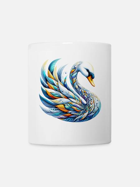 Schwan - Tasse - Weiß